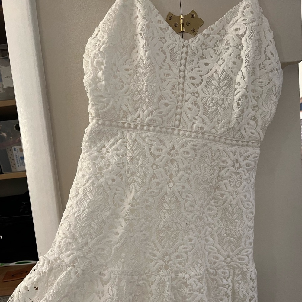 NWT BB DAKOTA White Eyelet Dress